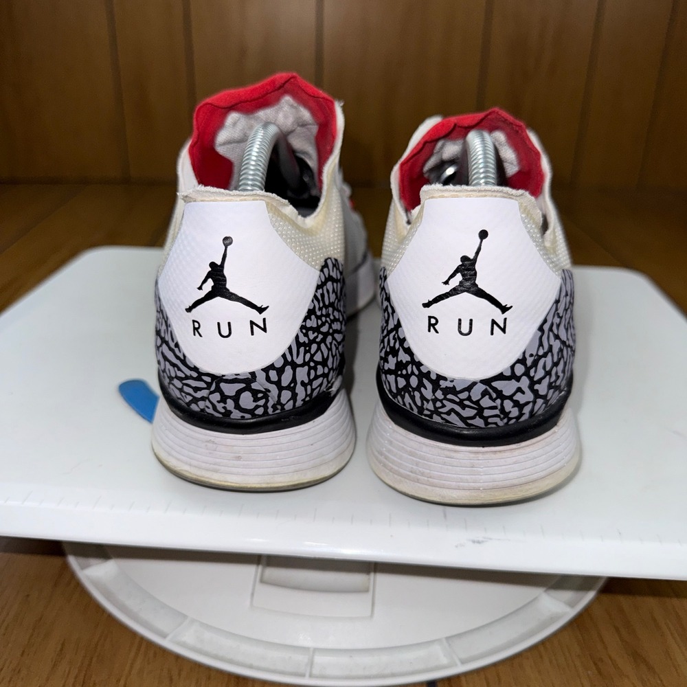 Jordan 88 Racer White Cement Mens Running Shoes AV1200-100 Size 11 - Picture 8 of 14
